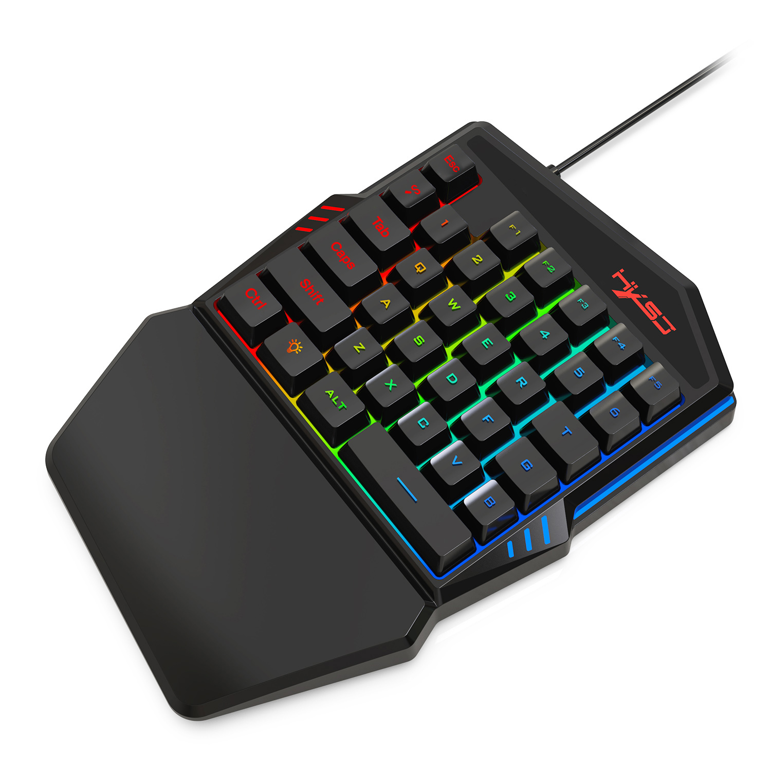 Gaming Keyboard Half - HXSJ V100 V100-2 35 Key Gaming