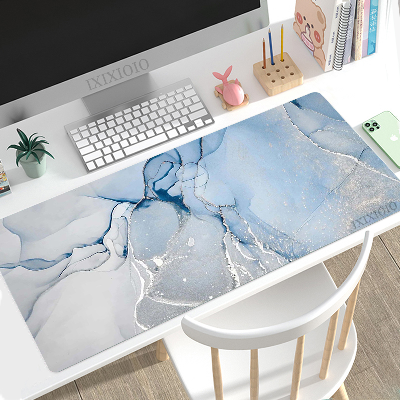 Gaming Keyboard Mouse Combo - Fashion Marble Mouse Pad Gaming XL