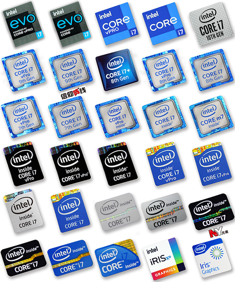 Intel Cpu Core I7 - Original Core i7 3 4 5