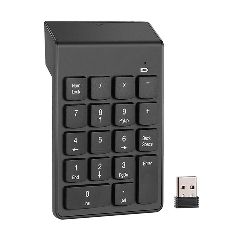 Gaming Keyboard Half - 18 Keys 2.4G Wireless Keyboard Mini