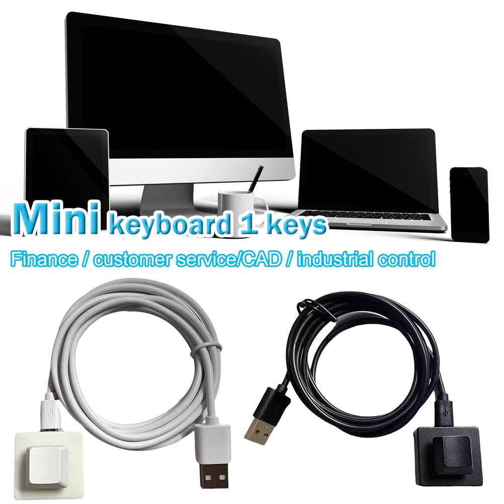 Gaming Keyboard Half - Mini Keypad One Key Custom Programable
