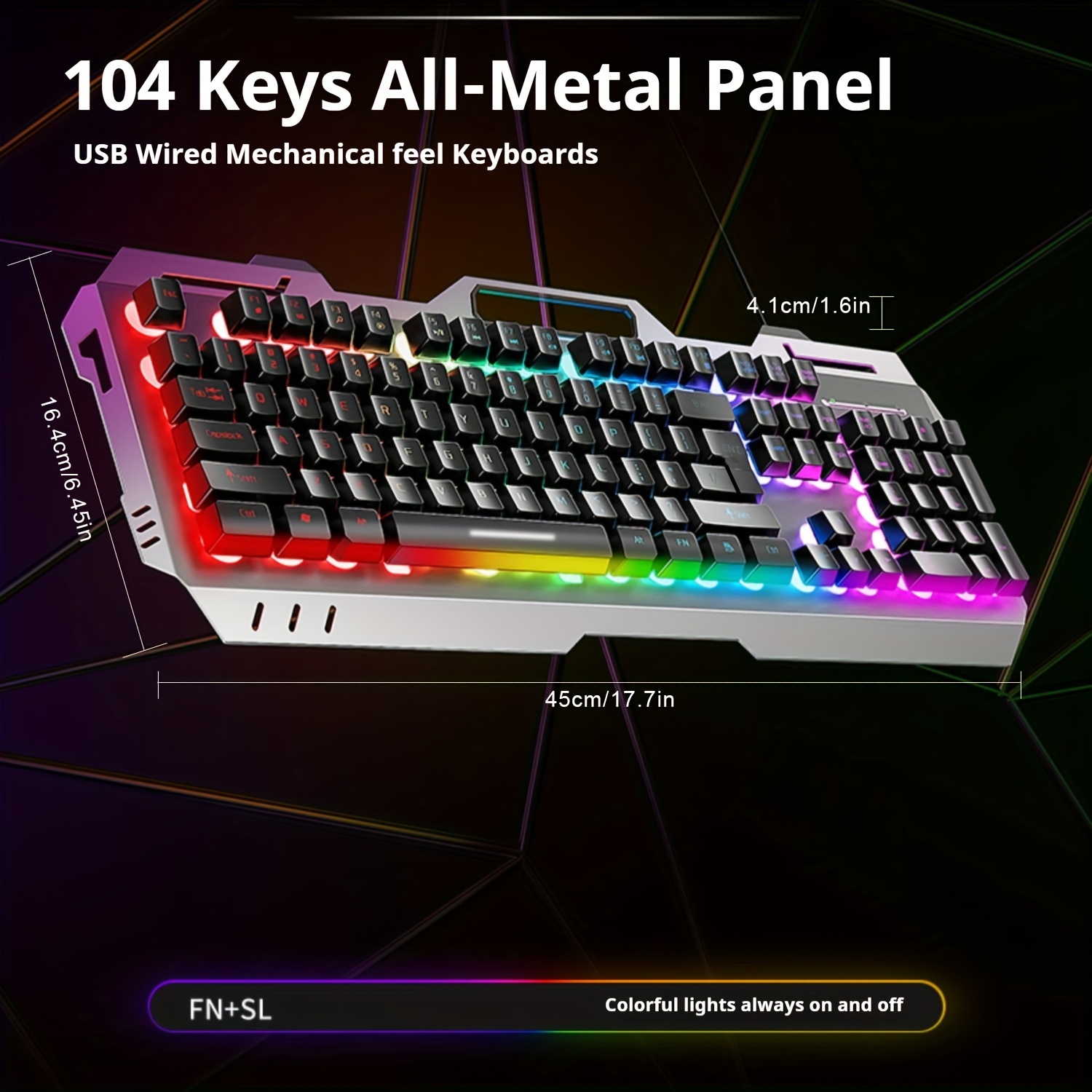EWEADN GX80Z Gaming Membrane K - Gaming Keyboard Bundle 评论和价格