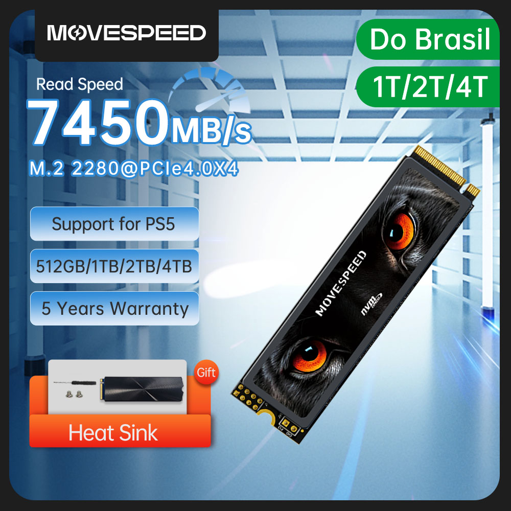 MOVESPEED 7450MB/s SSD NVMe M. - Samsung Ssd 980 Pro 评论和价格