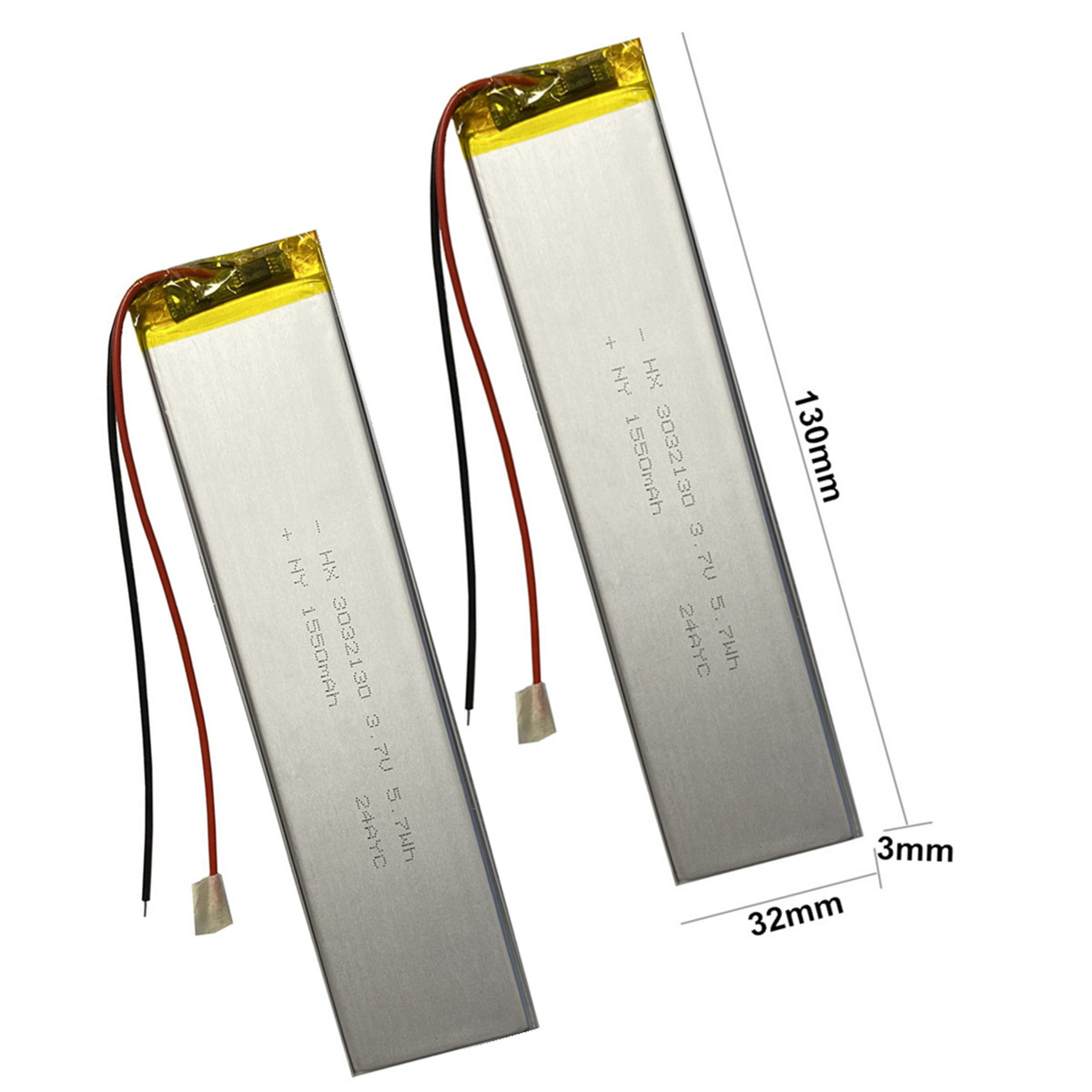 2PCS/Lot 3032130 3.7V 1800mAh  - Gaming Keyboard Tester 评论和价格