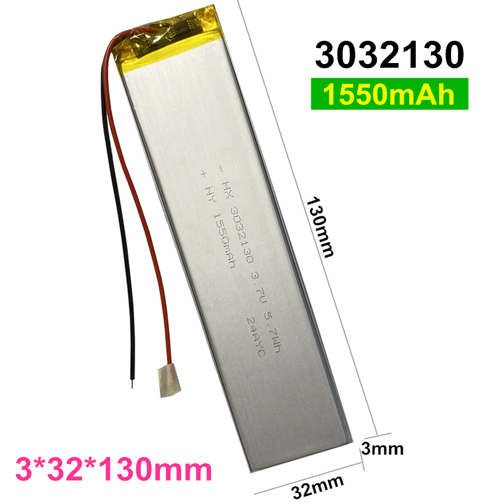2PCS/Lot 3032130 3.7V 1800mAh  - Gaming Keyboard Tester 评论和价格