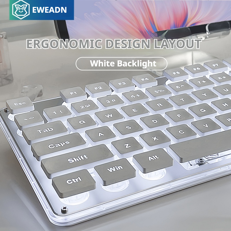 EWEADN V3 wireless Silent Offi - Gaming Keyboard Bundle 评论和价格