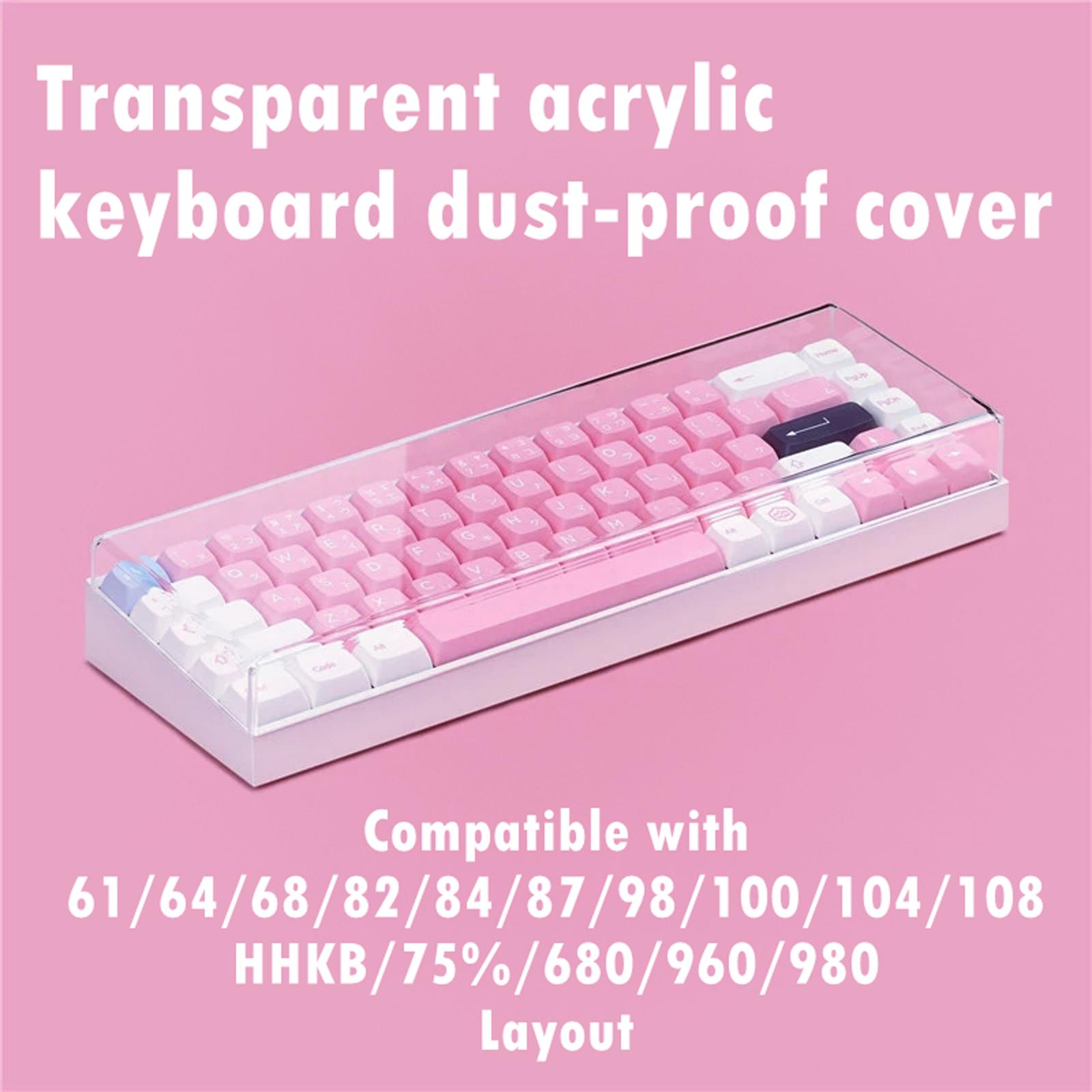 108 Keys Keyboard Dust Cover A - Keyboard Gaming Transparent 评论和价格