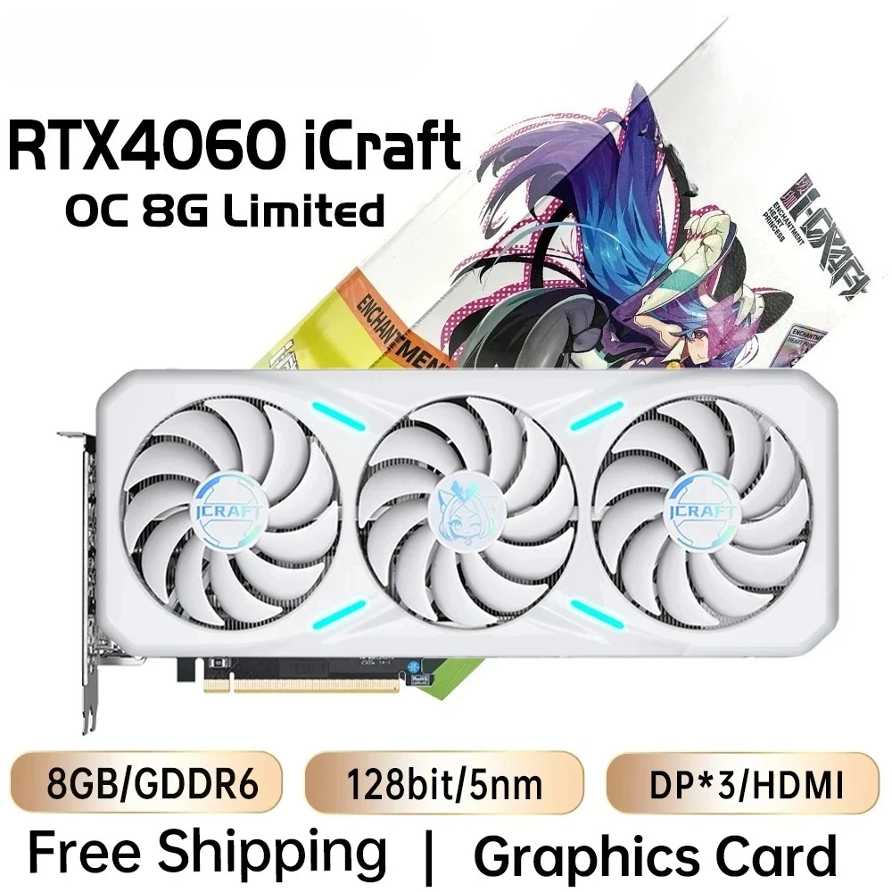 Gaming Video Card Desktop Comp - Nvidia Vga Rtx 4060 评论和价格
