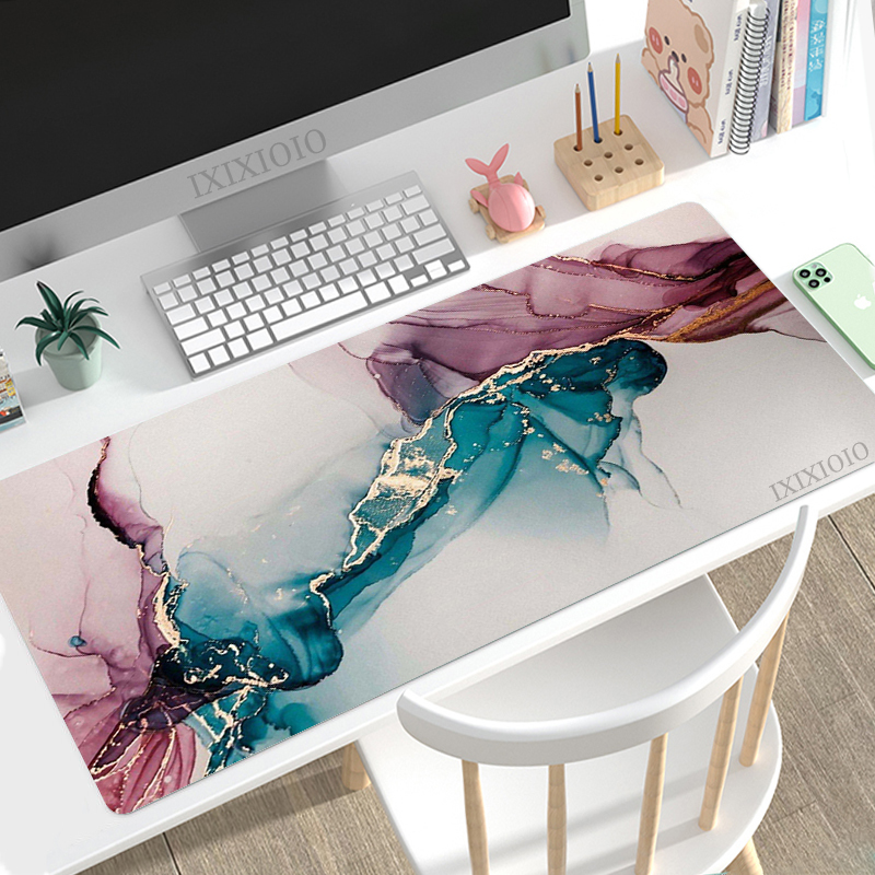 Fashion Marble Mouse Pad Gamin - Gaming Keyboard Mouse Combo 评论和价格