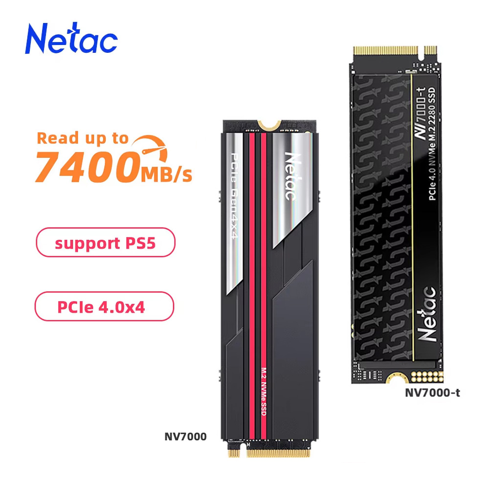 Netac 7400MB/s SSD NVMe M2 2TB - Samsung Ssd 980 Pro 评论和价格