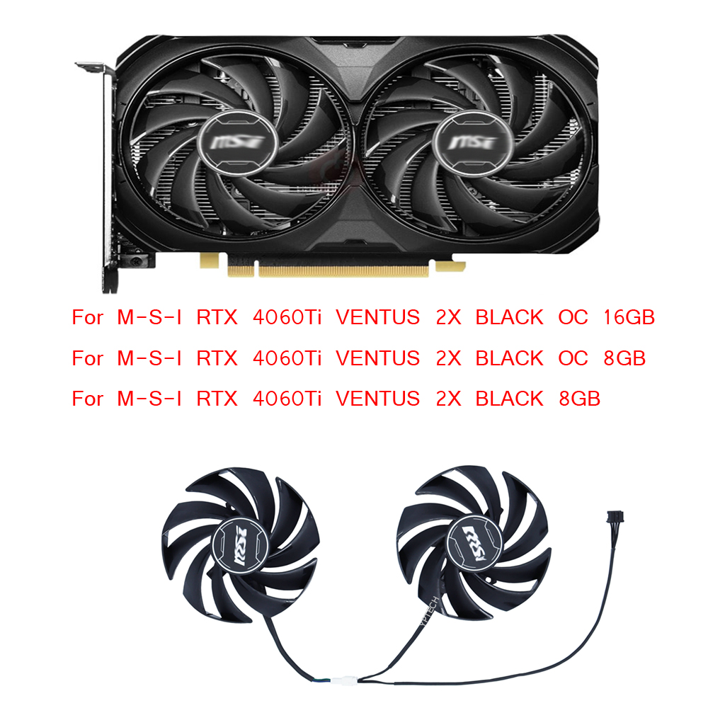 Graphics Card Fan GPU Cooler F - Nvidia Vga Rtx 4060 评论和价格