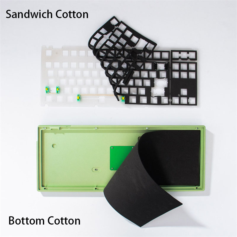 Mechanical Keyboard Sandwich C - Gaming Keyboard No Noise 评论和价格