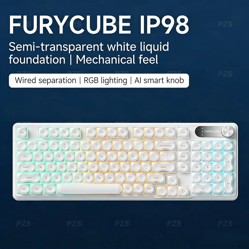 IP98 FURYCUBE Wired Gaming Mem - Gaming Keyboard Ip98 评论和价格