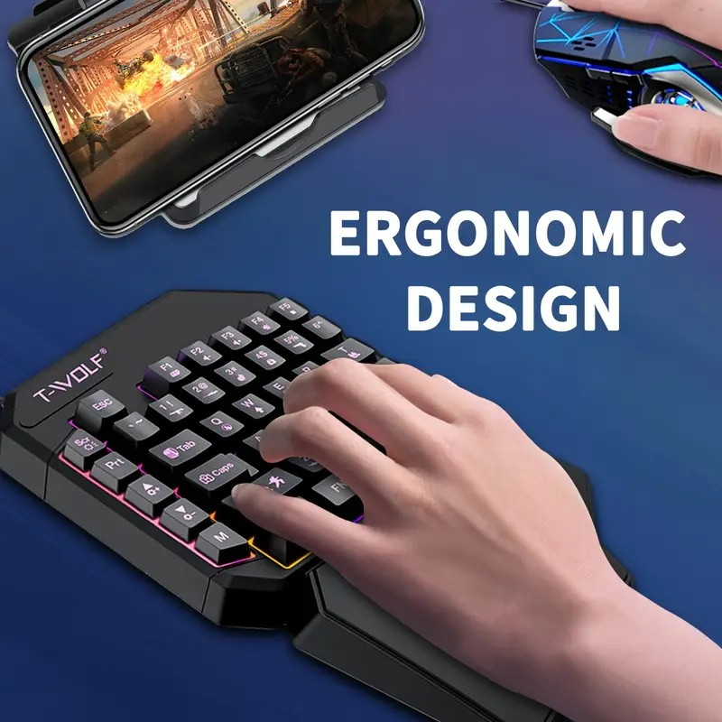 FocusOnPC TF900 2-in-1 Mobile  - Gaming Keyboard Bundle 评论和价格