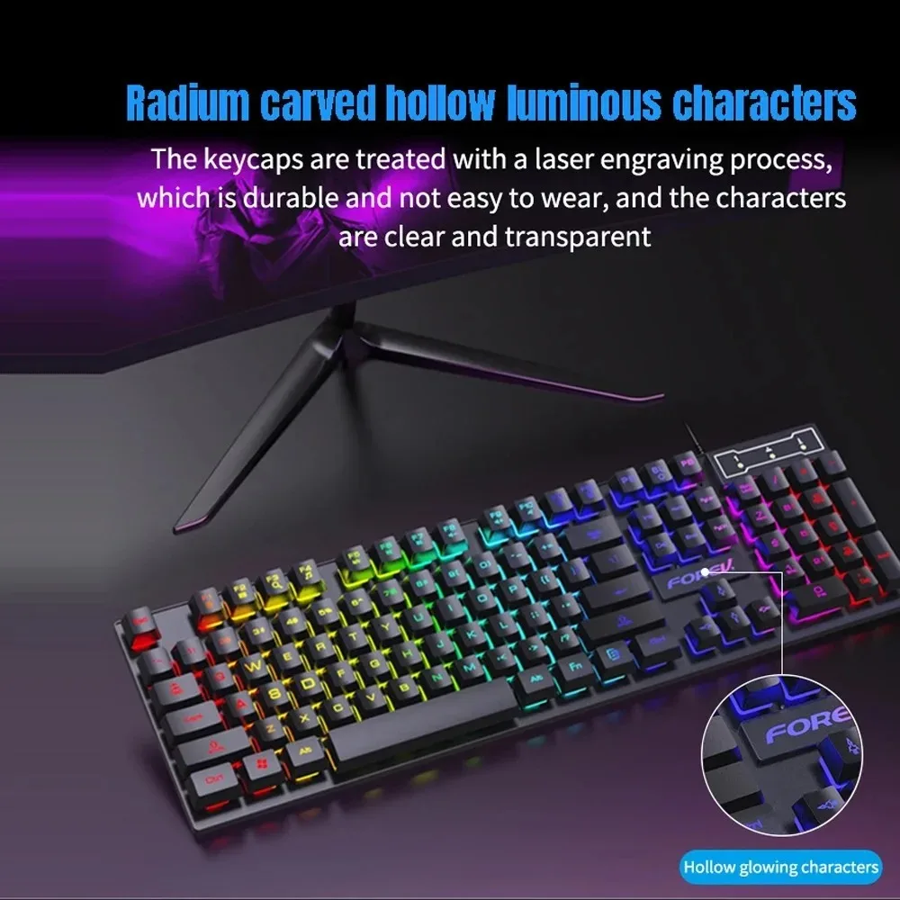 104 Key Backlit Mechanical Key - Gaming Keyboard Half 评论和价格