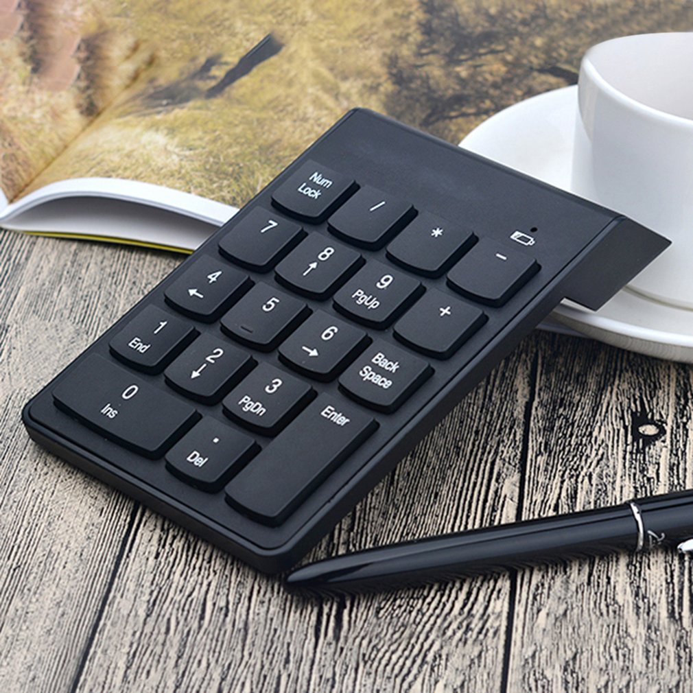 18 Keys 2.4G Wireless Keyboard - Gaming Keyboard Half 评论和价格