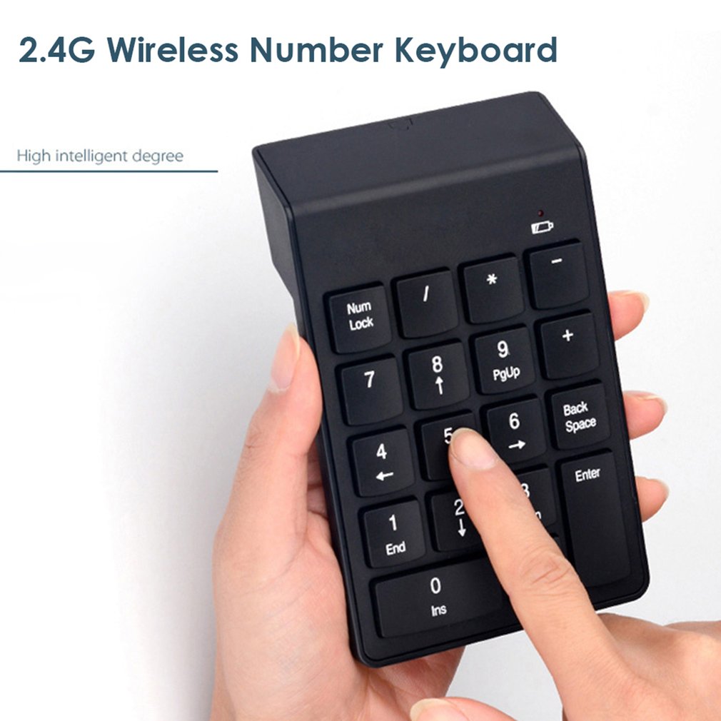 18 Keys 2.4G Wireless Keyboard - Gaming Keyboard Half 评论和价格
