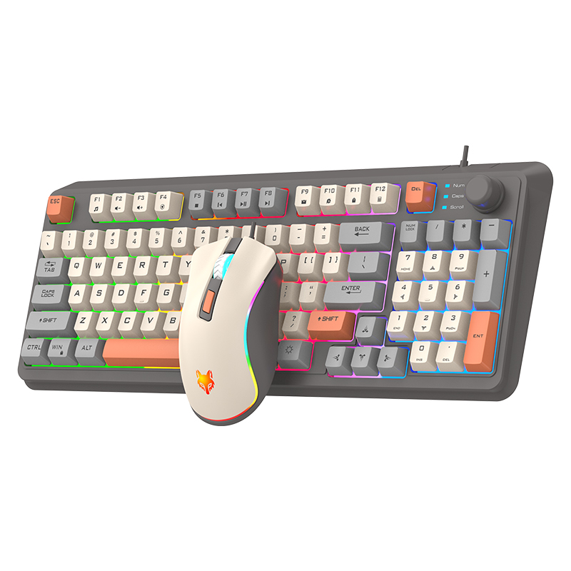 K820 USB Wired Game Keyboard M - Gaming Keyboard Bundle 评论和价格