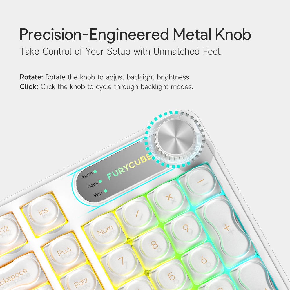 FURYCUBE IP98 Wired Gaming Mem - Gaming Keyboard Ip98 评论和价格