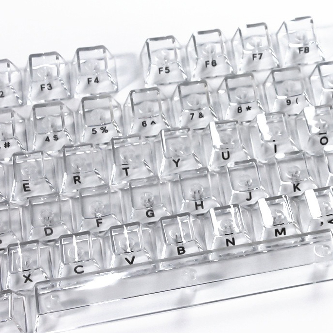 Crystal Transparent Cherry Pro - Keyboard Gaming Transparent 评论和价格
