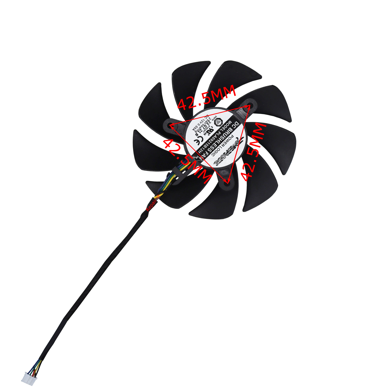 GPU Video Card Fan,For DELL 16 - Nvidia Vga Rtx 4060 评论和价格