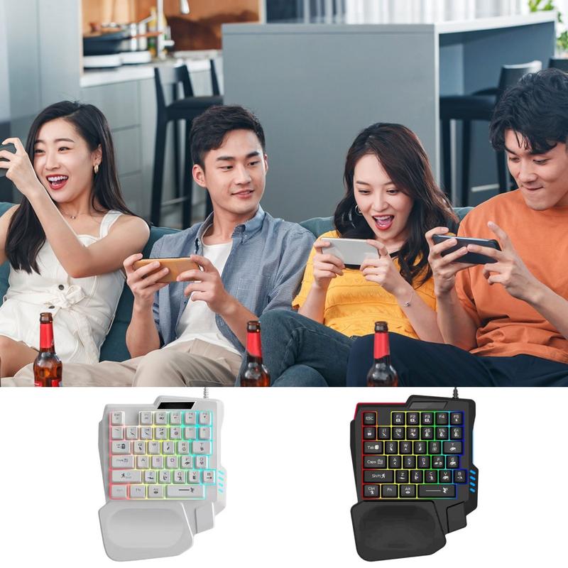 35 key Gaming Keyboard Single  - Gaming Keyboard Half 评论和价格