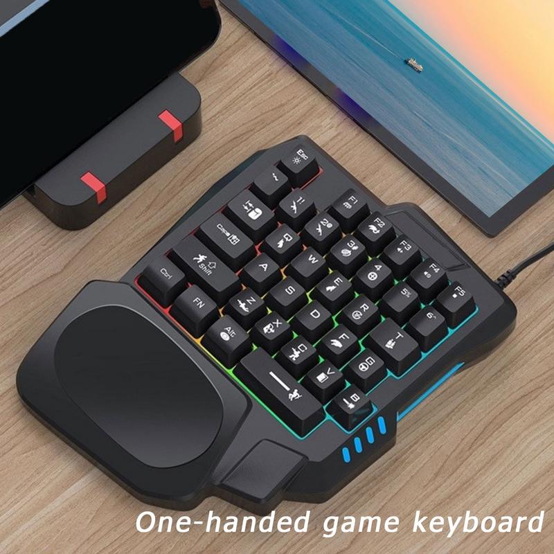 35 key Gaming Keyboard Single  - Gaming Keyboard Half 评论和价格