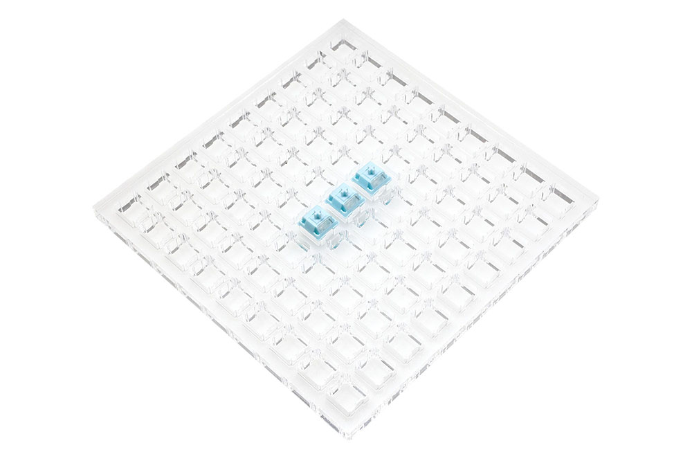Acrylic Switch Tester 9x9 clea - Gaming Keyboard Tester 评论和价格